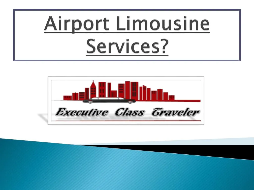 airport limousine services