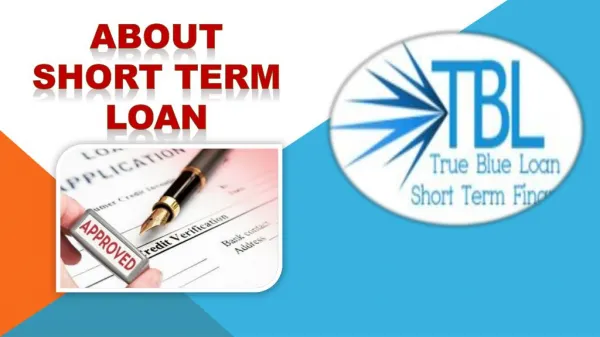 About Short Term Loan