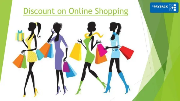Discount on online shopping