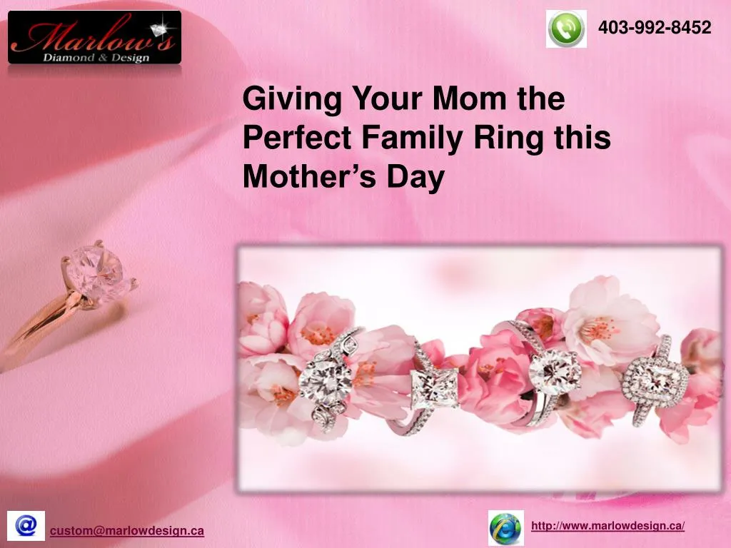 giving your mom the perfect family ring this mother s day