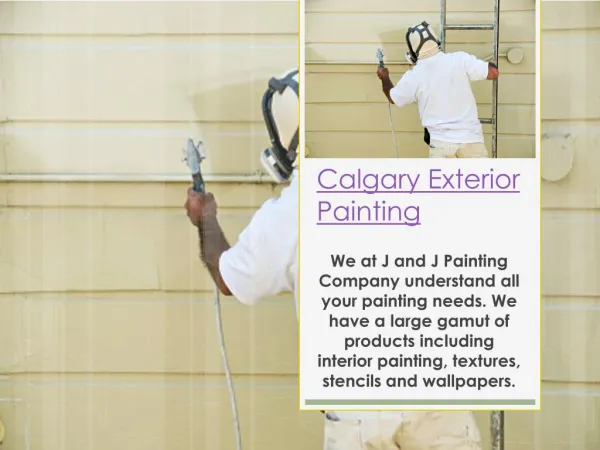 exterior painters calgary