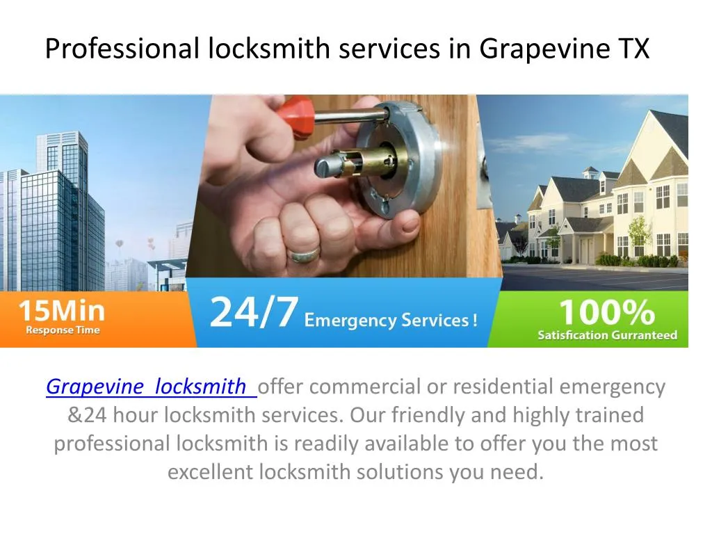 professional locksmith services in grapevine tx