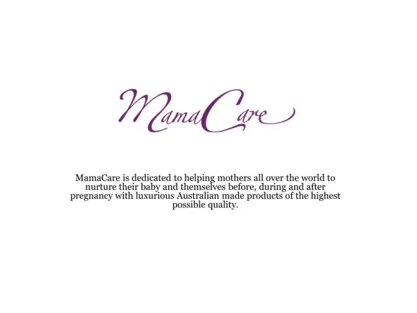 100% Natural & Australian made Products to use Before, After & During Pregnancy