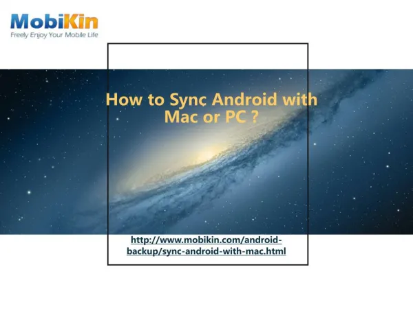 How to Sync Android with Mac or PC