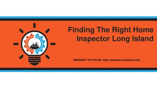 Finding The Right Home Inspector Long Island