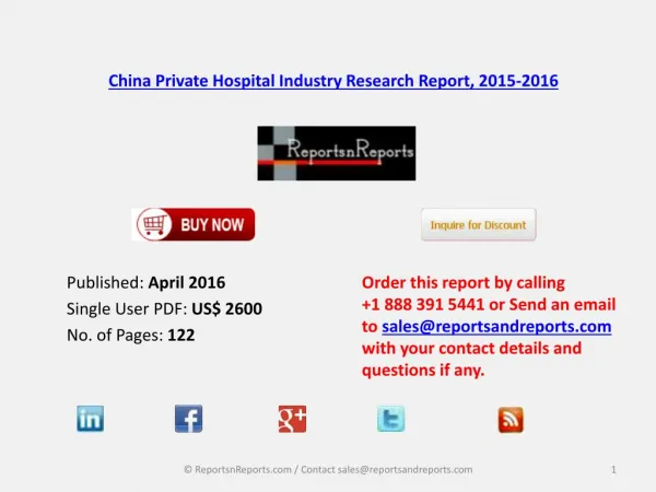China Private and Public Hospitals Industry No. of Hospital Beds with Market share