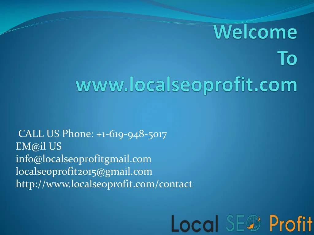 welcome to www localseoprofit com
