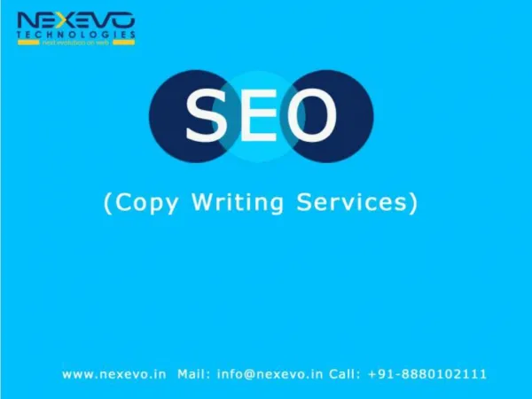 SEO Copywriting in Bangalore