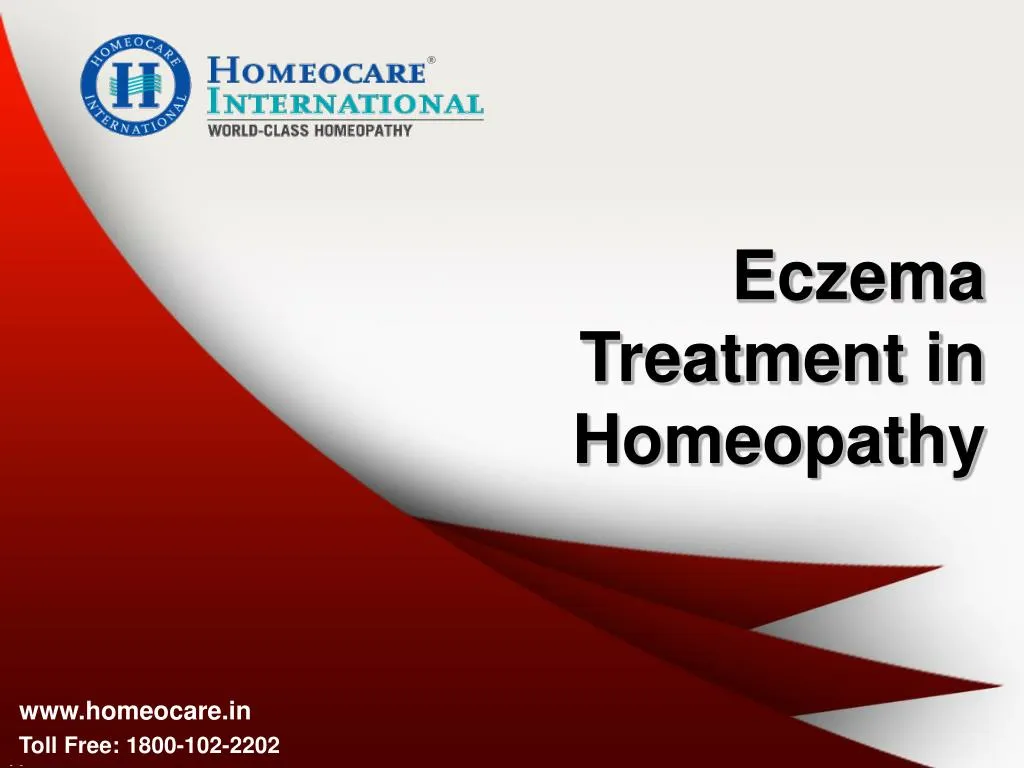 eczema treatment in homeopathy