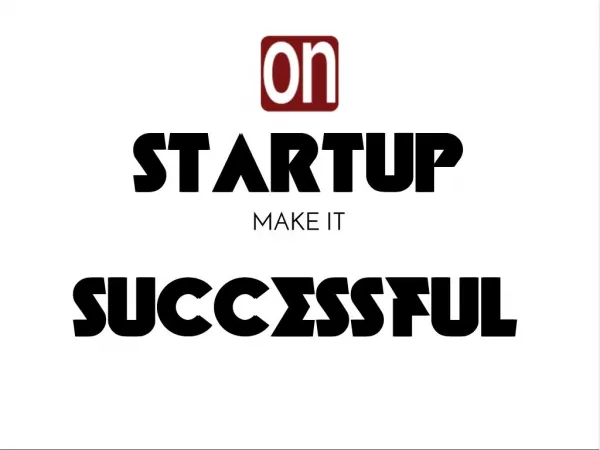 Make your startu successful with Oleksiy Nesterenko