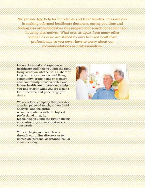 Assisted Living Scottsdale