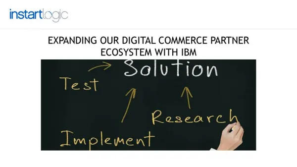 Expanding our Digital Commerce Partner Ecosystem with IBM