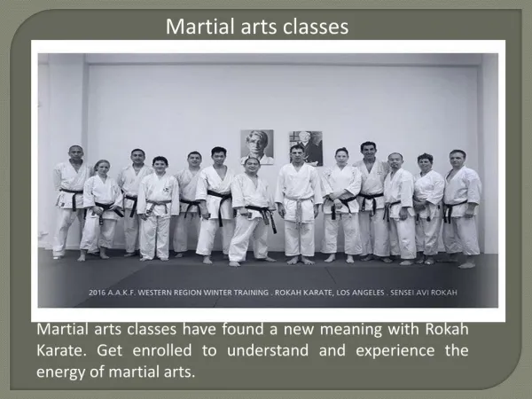Karate classes for kids in Los Angeles