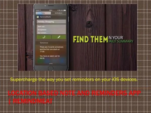 supercharge the way you set reminders on your ios devices