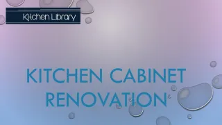 KItchen Cabinet Renovation - slide 1