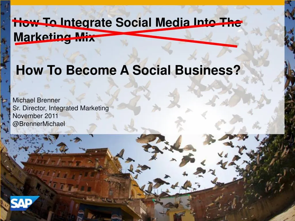 how to integrate social media into the marketing mix