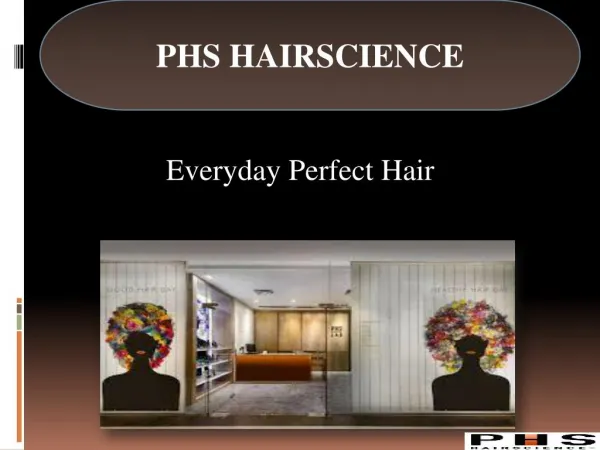 PHS HAIRSCIENCE- Successful Treatment Programmers