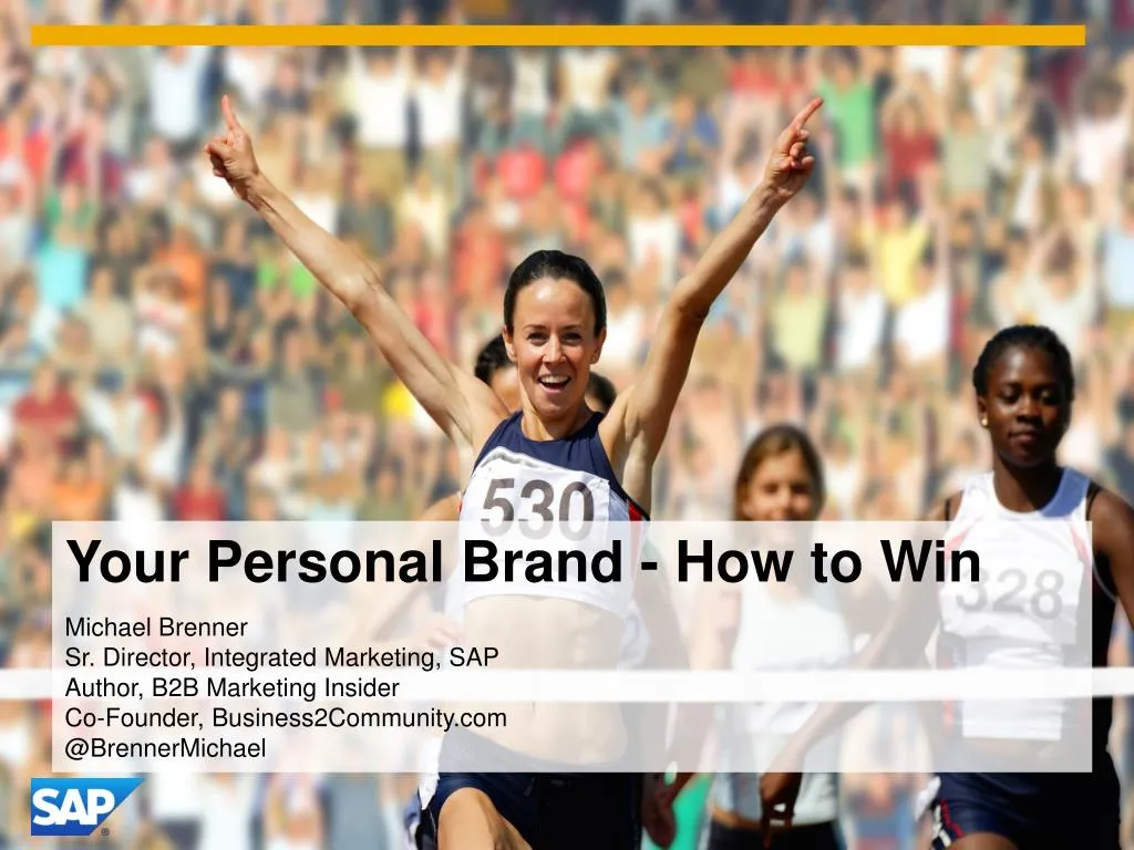 your personal brand how to win