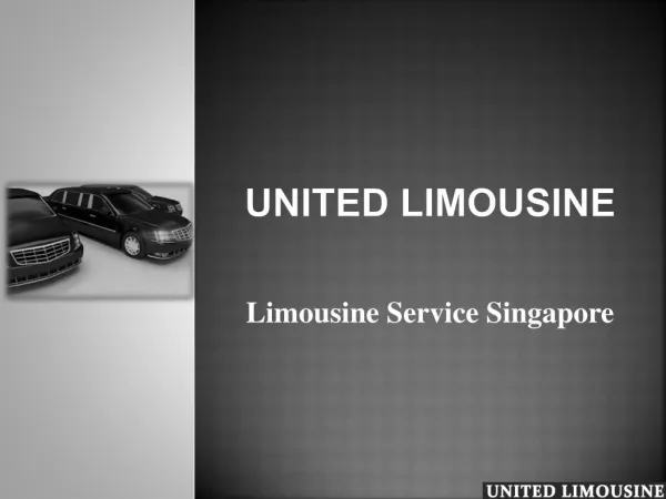 Limousine service Singapore