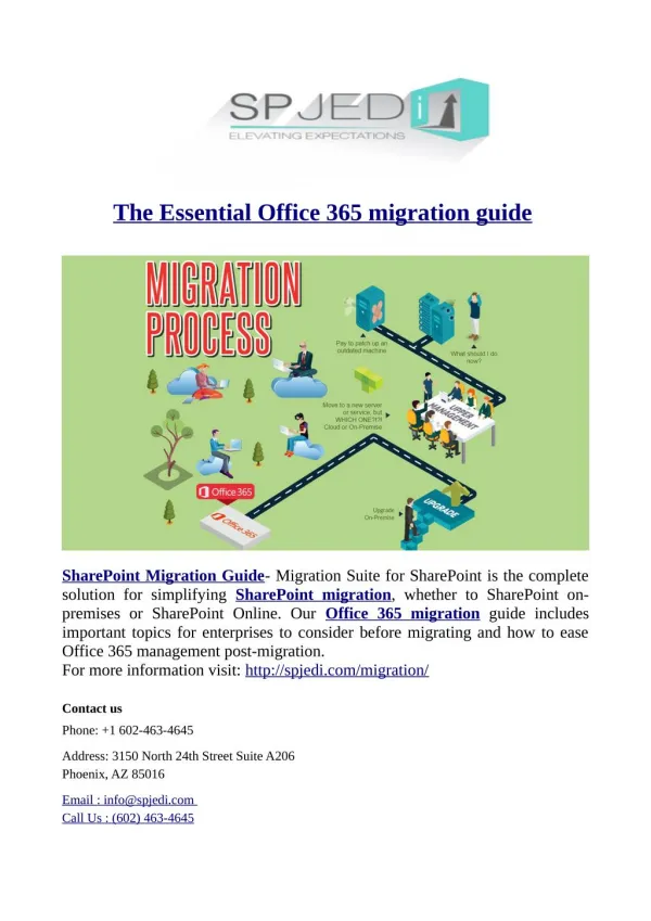 The Essential Office 365 migration guide
