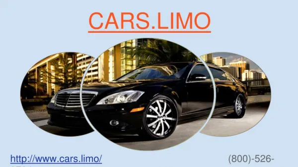 Cars.limo-a reliable car service!