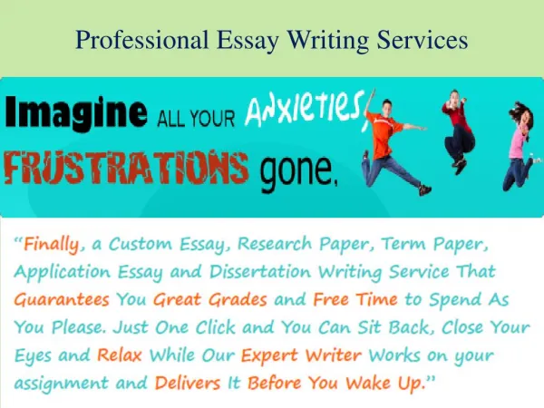 Academic Essay Writing Service
