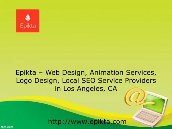 Animation Services in Los Angeles CA | Epikta Animation Services - 310-741-2657