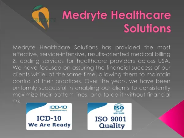 Medryte Healthcare Solutions