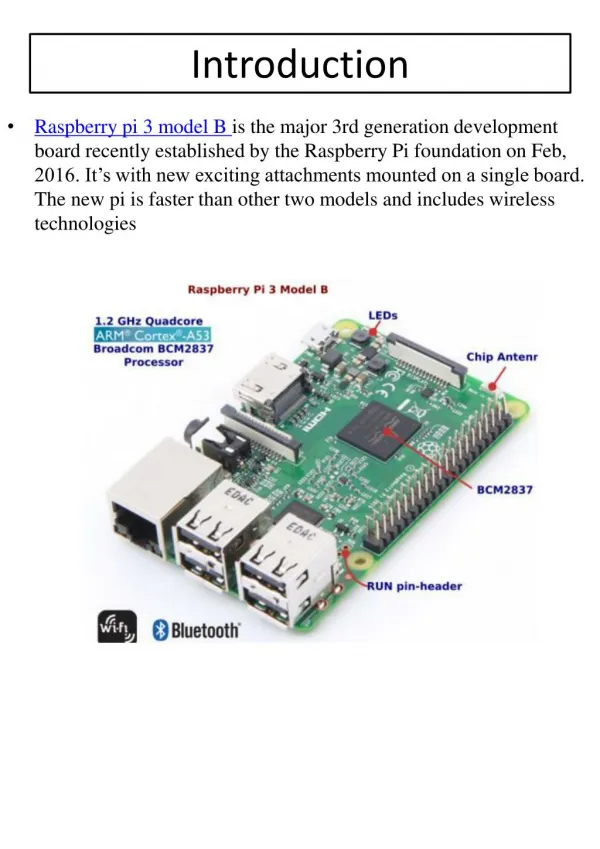 Buy Raspberry Pi 3 Model B Online India - Robomart