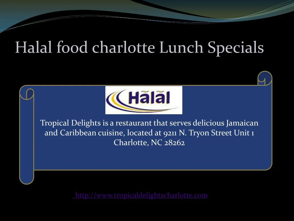 halal food charlotte lunch specials