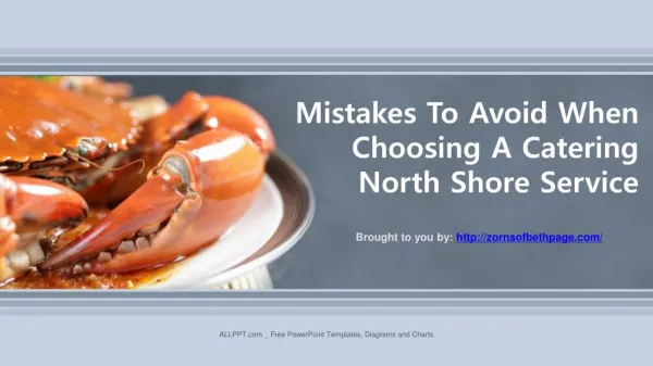 Mistakes To Avoid When Choosing A Catering North Shore Service