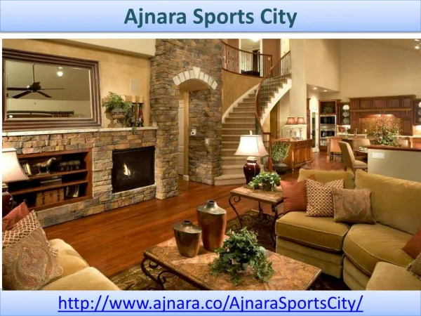 Ajnara Sports City In Best Quality Constructions