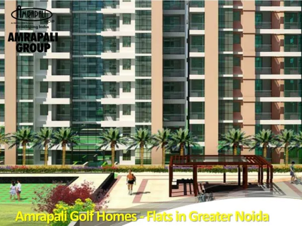 Golf Homes - Buy Flats in Greater Noida