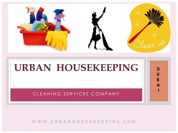Cleaning Company Dubai - Urban Housekeeping