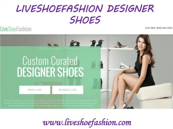 Liveshoefashion.com Designer Shoes