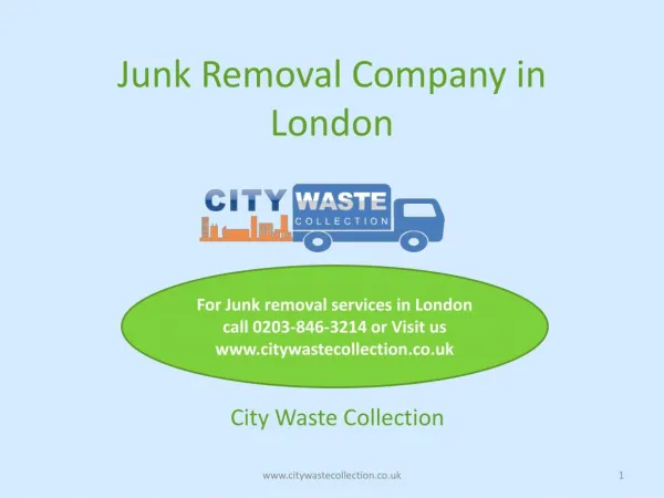 Why is Junk Removal in London so Important?