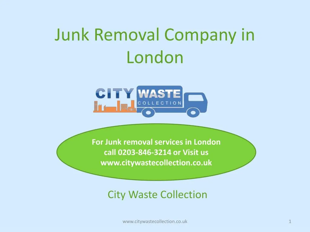 junk removal company in london