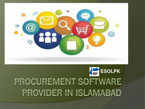 Procurement software provider in Islamabad