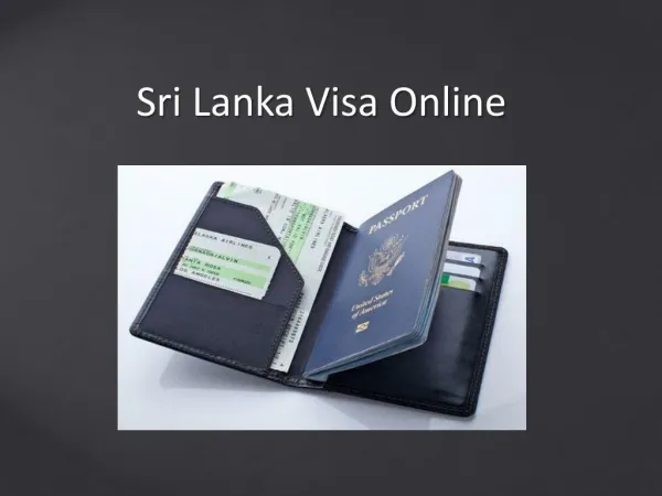 How to get a Sri Lanka tourist visa