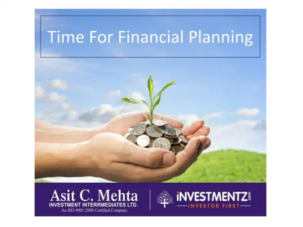 Time for Financial Planning