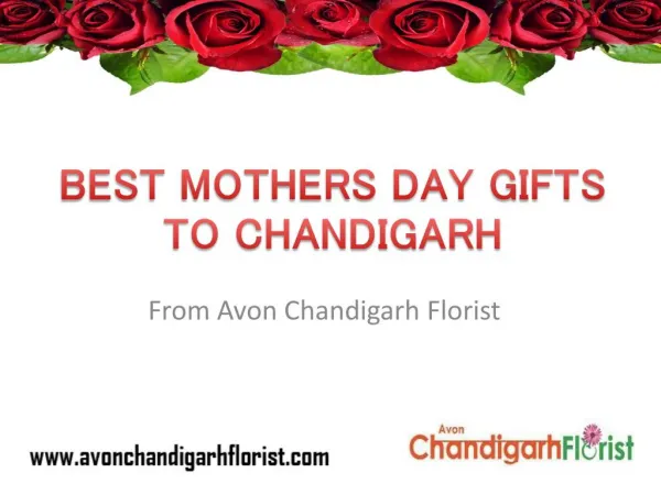 Send Best Mother's Day Gifts To Chandigarh