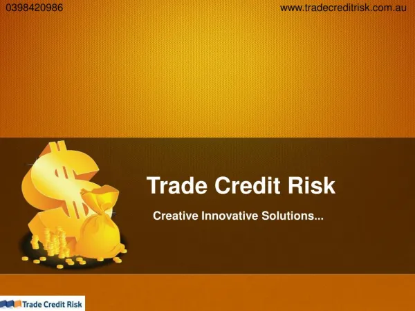 Trade Credit Risk