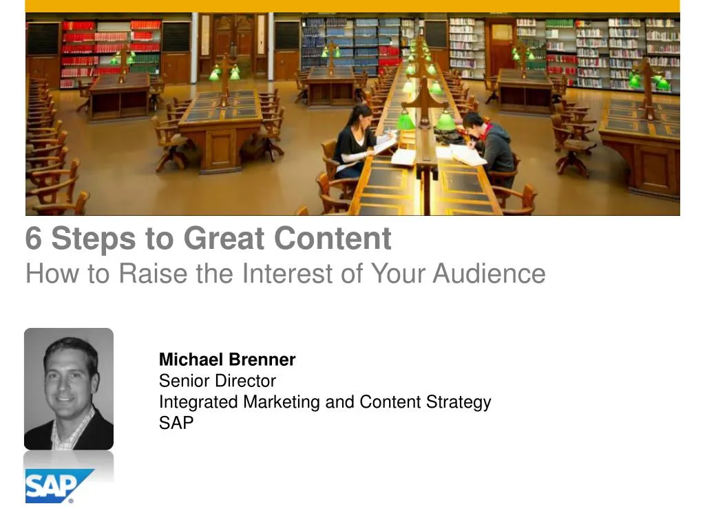 6 steps to great content how to raise the interest of your audience
