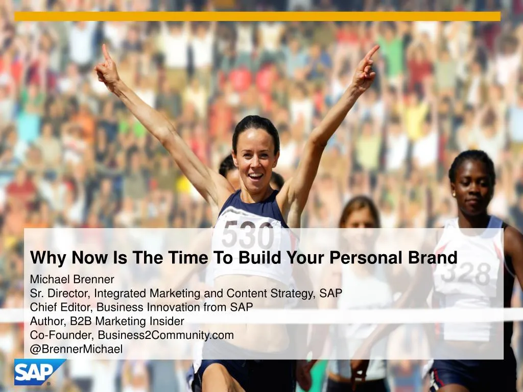 why now is the time to build your personal brand