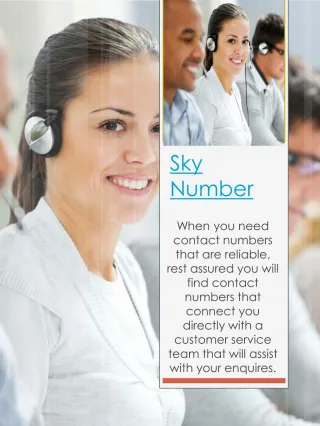 Sky Helpline - slide 1