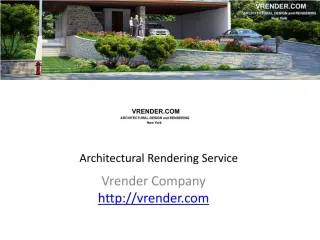 Architectural Visualization - slide 1