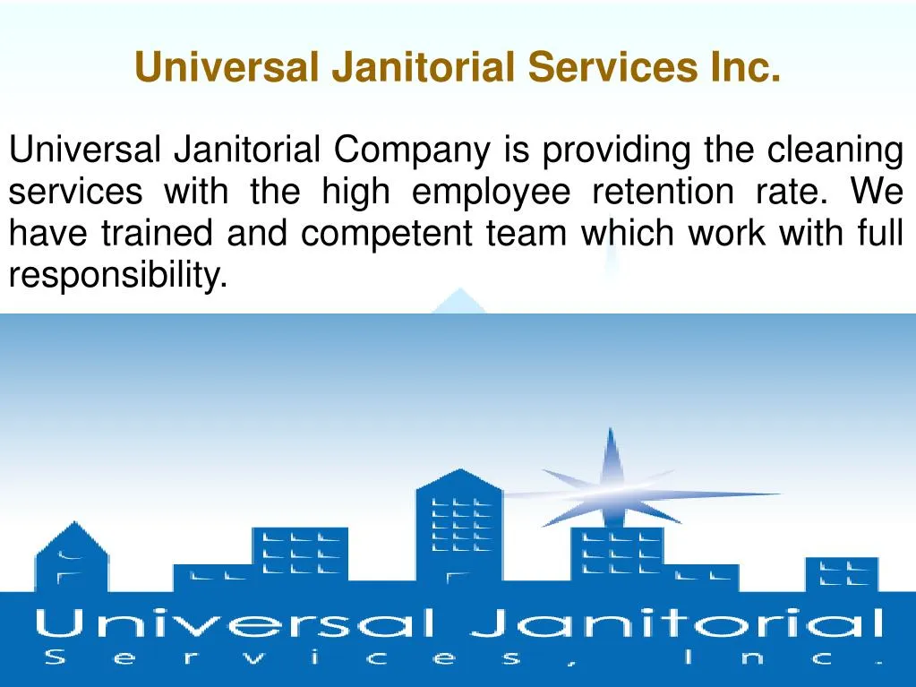 universal janitorial services inc