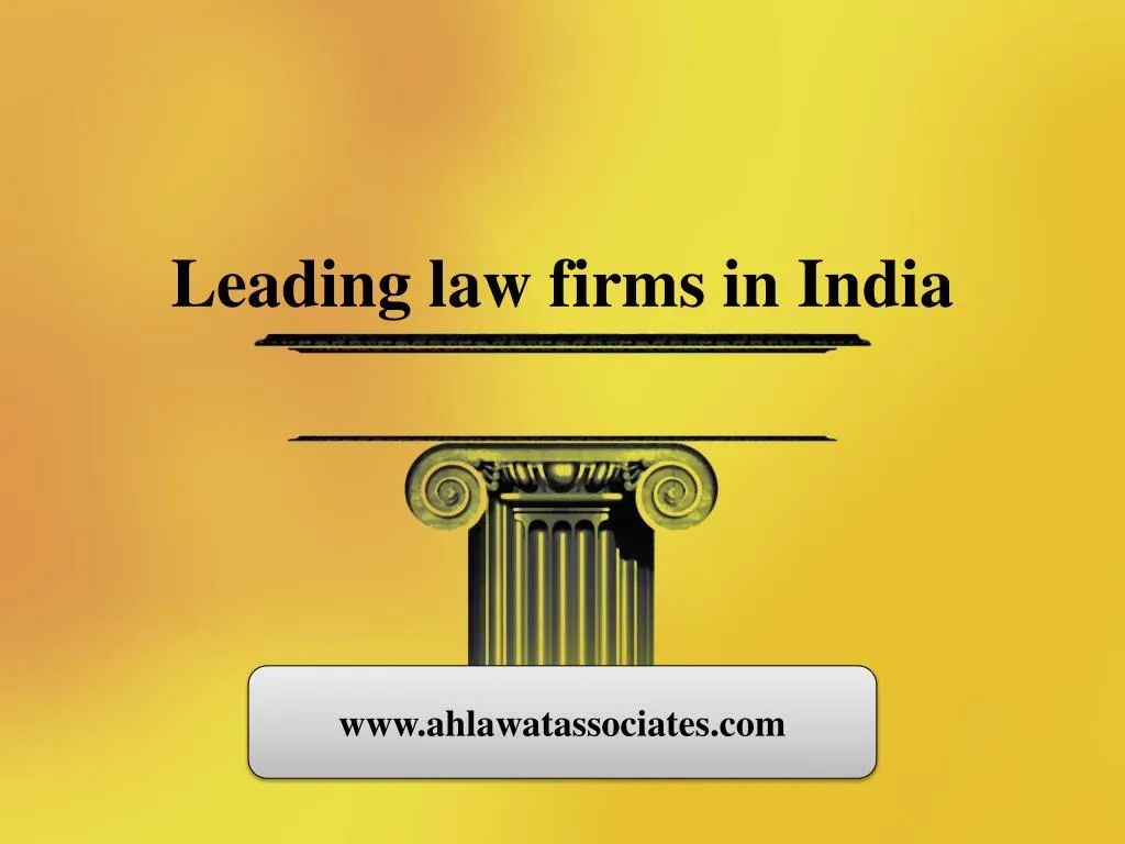 leading law firms in india