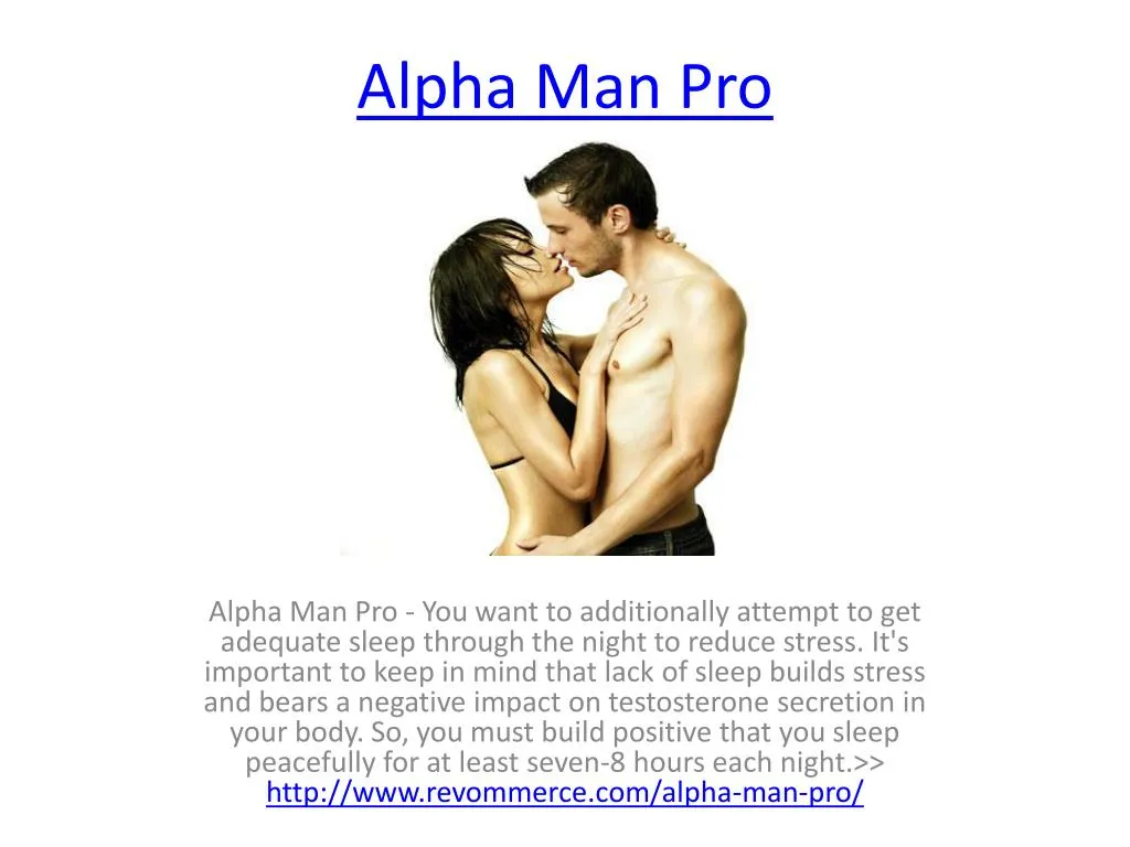 alpha man pro