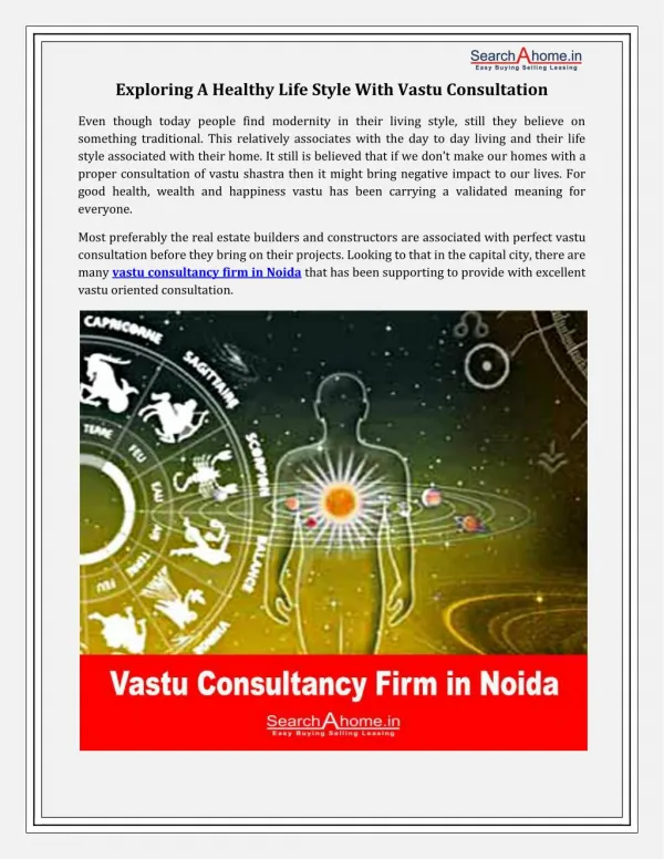 Vastu Consultancy Firm in Noida